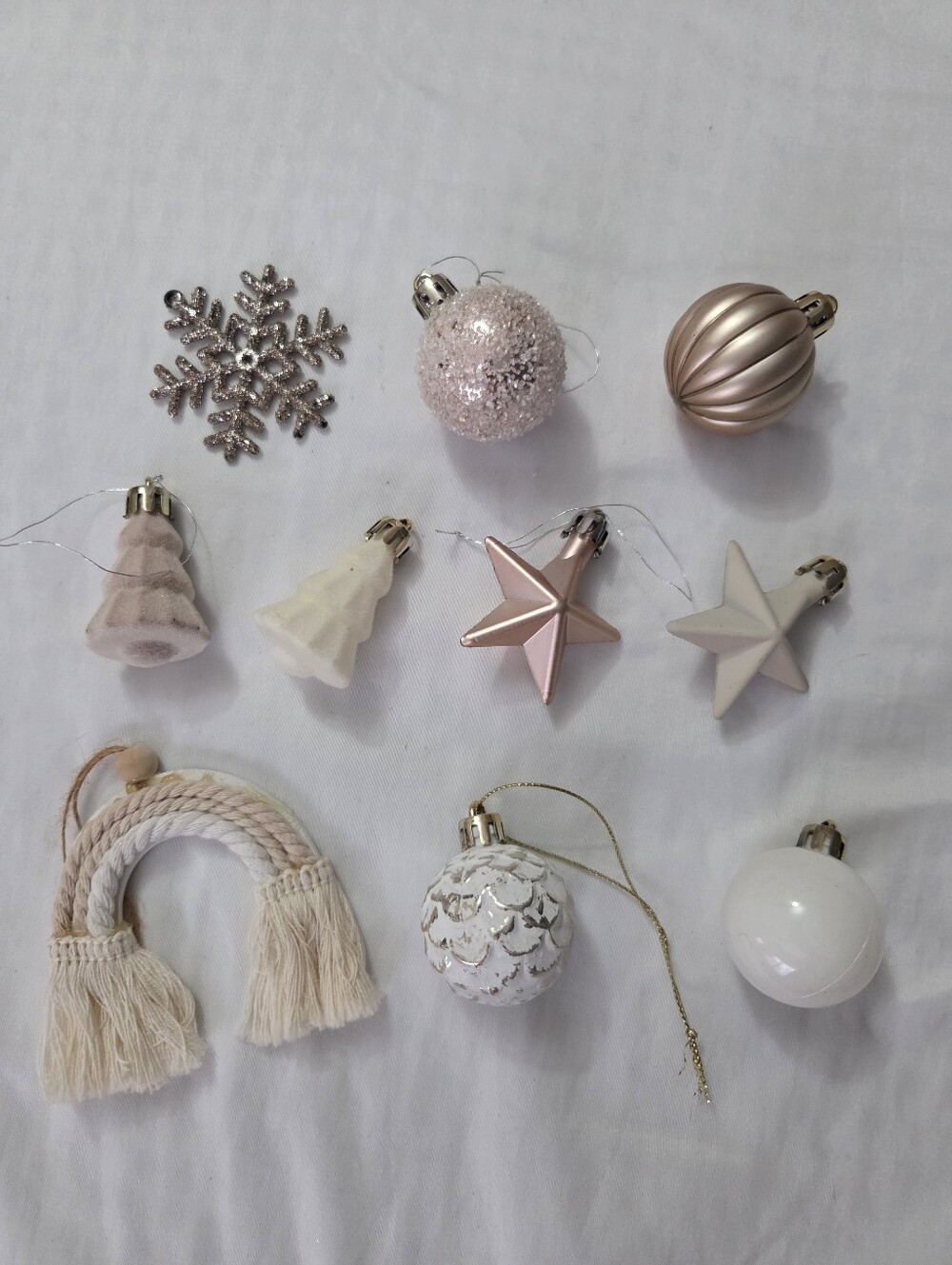 Boho Christmas Ornaments